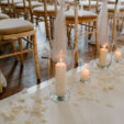 Ceremony Aisle candle collection