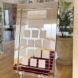 Bevelled mirror