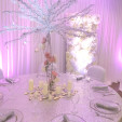 Sequin table cloth