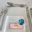 Acrylic place settings