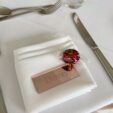 Acrylic place settings
