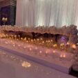 Gold Mirror Head Table