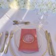 Quartz effect place settings