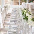 Mirrored head table top