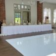 Grecian Head Table Skirt