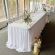 Grecian Head Table Skirt
