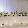 Grecian Head Table Skirt