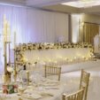 Grecian Head Table Skirt